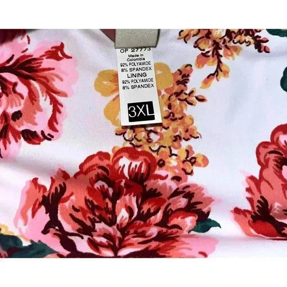 Maaji Flirt Bottom Carnation Size 3XL Reversible Floral Tropical Print - Picture 7 of 8